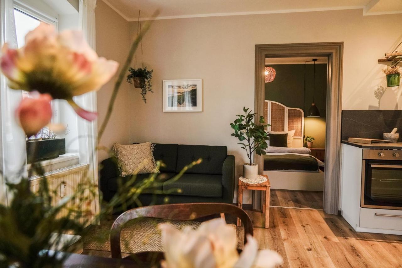 Urlaubsfreude Biedermann Haus Gluecksstein Ferienwohnung Smaragd Бад Шандау Екстериор снимка