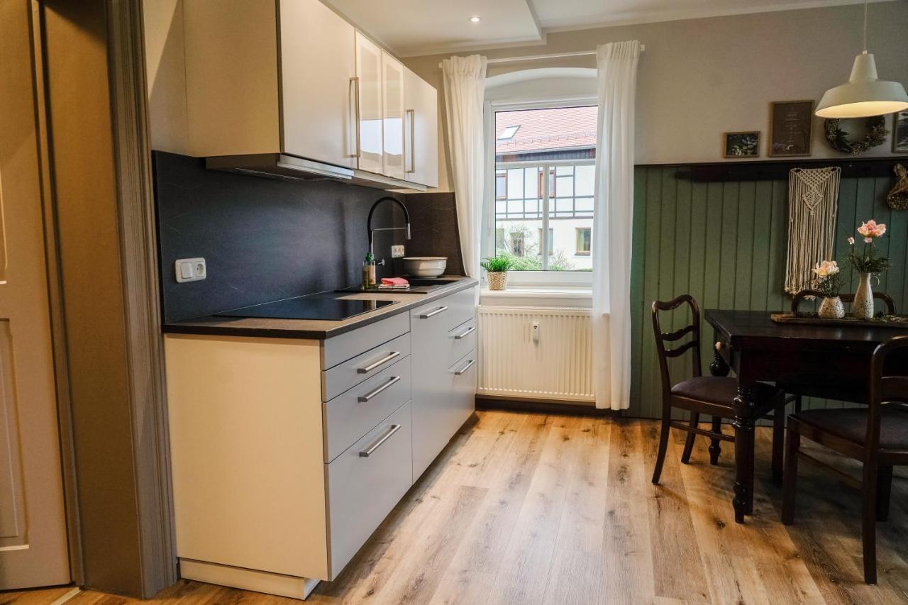 Urlaubsfreude Biedermann Haus Gluecksstein Ferienwohnung Smaragd Бад Шандау Екстериор снимка