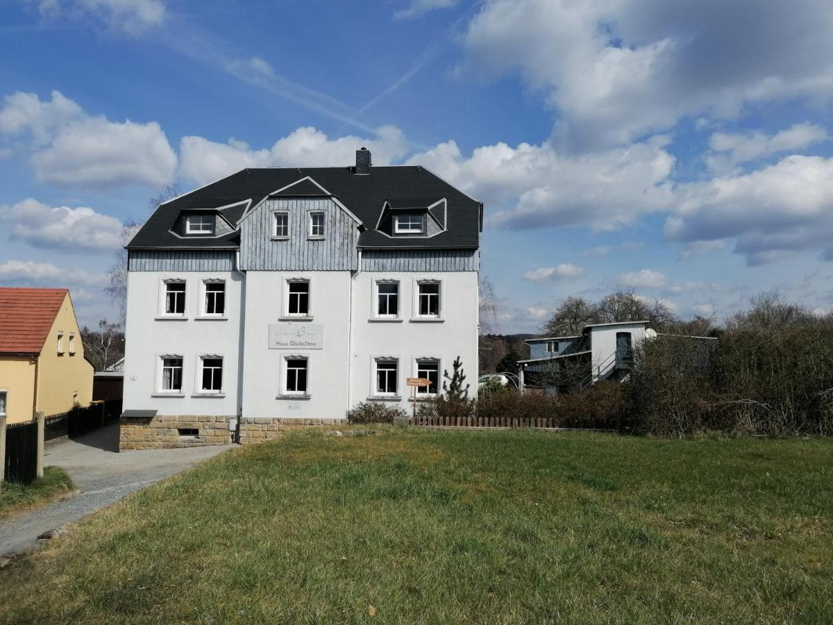 Urlaubsfreude Biedermann Haus Gluecksstein Ferienwohnung Smaragd Бад Шандау Екстериор снимка
